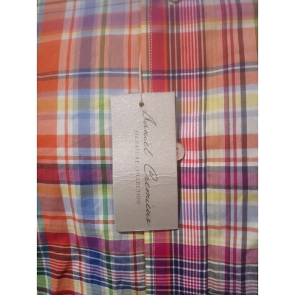NWT Men's Daniel Cremieux Signature Collection Long Sleeve Shirt Medium M New - Picture 2 of 14